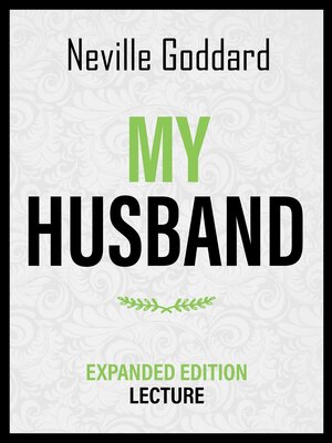 cover image of My Husband--Expanded Edition Lecture